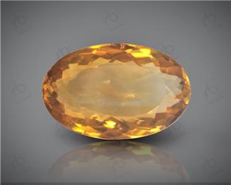 Yellow Citrine Natural Certified  8.18CTS-8534